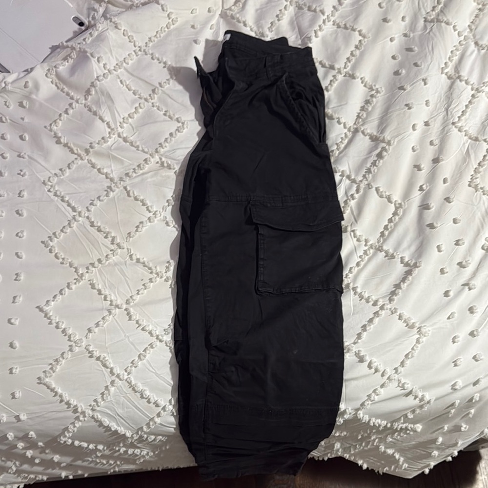 Black Cargo Pants